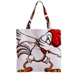 Dabbing Chicken Zipper Grocery Tote Bag