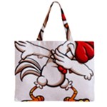 Dabbing Chicken Zipper Mini Tote Bag