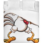 Dabbing Chicken Duvet Cover (California King Size)