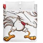 Dabbing Chicken Duvet Cover Double Side (Queen Size)