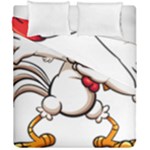 Dabbing Chicken Duvet Cover Double Side (California King Size)