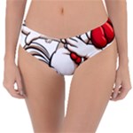 Dabbing Chicken Reversible Classic Bikini Bottoms