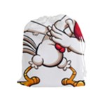 Dabbing Chicken Drawstring Pouch (XL)