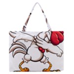 Dabbing Chicken Zipper Medium Tote Bag