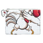 Dabbing Chicken Canvas Cosmetic Bag (XL)