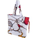 Dabbing Chicken Drawstring Tote Bag