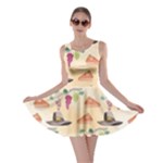 Thanksgiving Watercolor Skater Dress