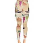 Thanksgiving Watercolor Leggings 