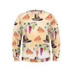 Thanksgiving Watercolor Kids  Sweatshirt