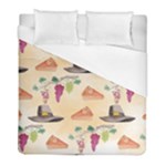 Thanksgiving Watercolor Duvet Cover (Full/ Double Size)