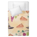 Thanksgiving Watercolor Duvet Cover Double Side (Single Size)