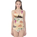 Thanksgiving Watercolor One Piece Swimsuit