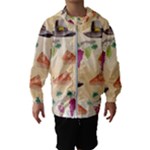 Thanksgiving Watercolor Hooded Windbreaker (Kids)