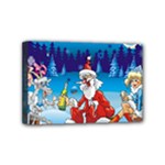 drunk Santa ugly xmas Mini Canvas 6  x 4  (Stretched)