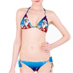 drunk Santa ugly xmas Classic Bikini Set