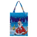 drunk Santa ugly xmas Classic Tote Bag