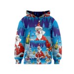 drunk Santa ugly xmas Kids  Pullover Hoodie