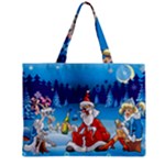 drunk Santa ugly xmas Zipper Mini Tote Bag