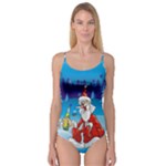 drunk Santa ugly xmas Camisole Leotard 