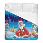 drunk Santa ugly xmas Duvet Cover (Full/ Double Size)