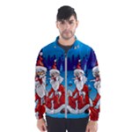 drunk Santa ugly xmas Windbreaker (Men)