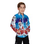 drunk Santa ugly xmas Windbreaker (Kids)