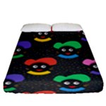 Christmas Zwarte Piet Fitted Sheet (Queen Size)