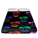 Christmas Zwarte Piet Fitted Sheet (California King Size)