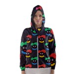 Christmas Zwarte Piet Hooded Windbreaker (Women)