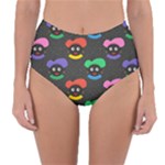 Christmas Zwarte Piet Reversible High-Waist Bikini Bottoms