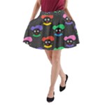 Christmas Zwarte Piet A-Line Pocket Skirt