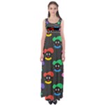 Christmas Zwarte Piet Empire Waist Maxi Dress