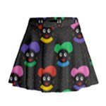 Christmas Zwarte Piet Mini Flare Skirt