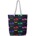 Christmas Zwarte Piet Full Print Rope Handle Tote (Small)