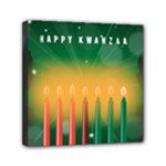 african women happy kwanzaa Mini Canvas 6  x 6  (Stretched)