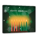 african women happy kwanzaa Canvas 20  x 16  (Stretched)