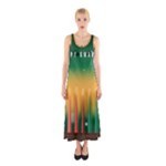 african women happy kwanzaa Sleeveless Maxi Dress