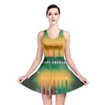 african women happy kwanzaa Reversible Skater Dress