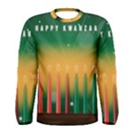 african women happy kwanzaa Men s Long Sleeve Tee