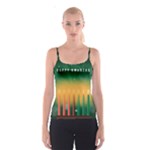 african women happy kwanzaa Spaghetti Strap Top