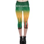 african women happy kwanzaa Capri Leggings 