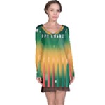 african women happy kwanzaa Long Sleeve Nightdress