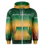 african women happy kwanzaa Men s Zipper Hoodie