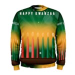 african women happy kwanzaa Men s Sweatshirt