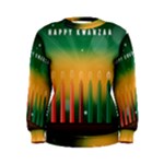 african women happy kwanzaa Women s Sweatshirt