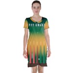 african women happy kwanzaa Short Sleeve Nightdress