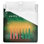 african women happy kwanzaa Duvet Cover (Queen Size)