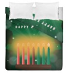 african women happy kwanzaa Duvet Cover Double Side (Queen Size)