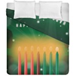 african women happy kwanzaa Duvet Cover Double Side (California King Size)