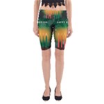 african women happy kwanzaa Yoga Cropped Leggings